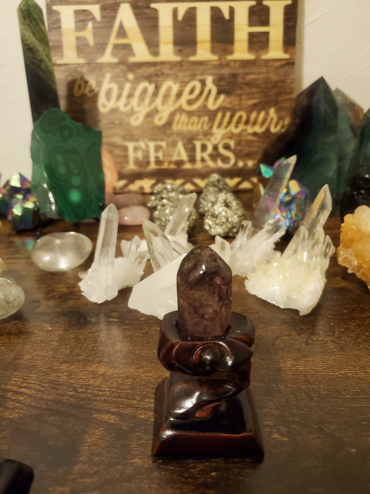 Super Seven Crystal / Melody's stone / Rare crystal/Super 7 - Healing Plants Miami