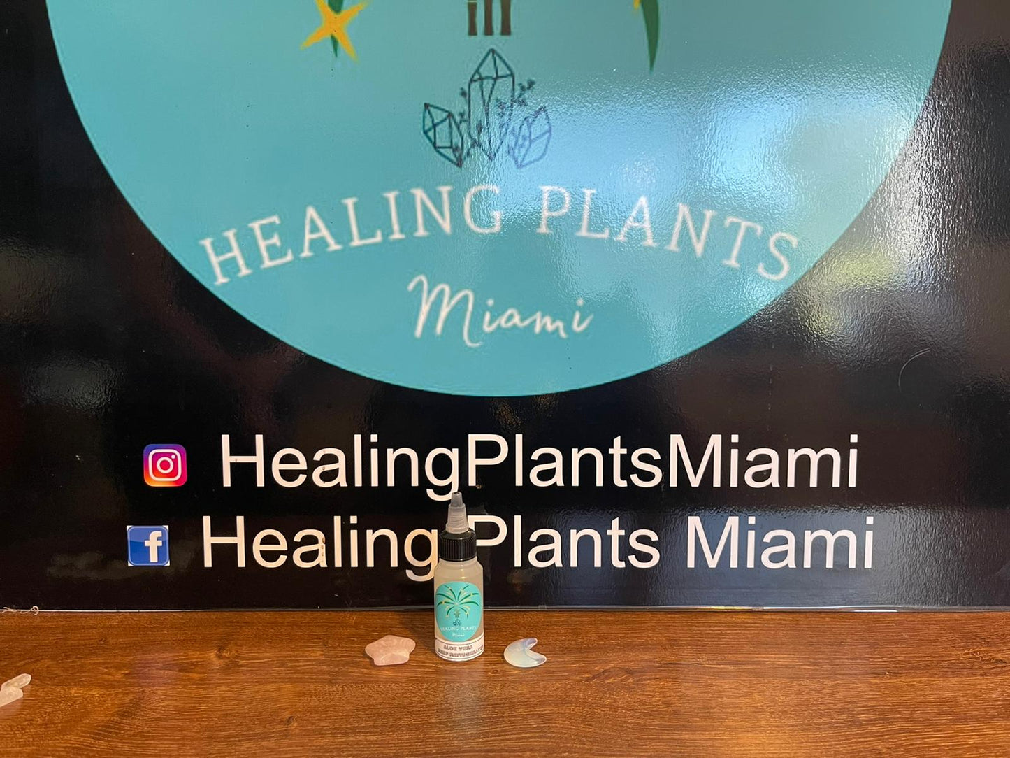 Aloe Vera Liquid Gel /Skin Care / Hair Care - Healing Plants Miami